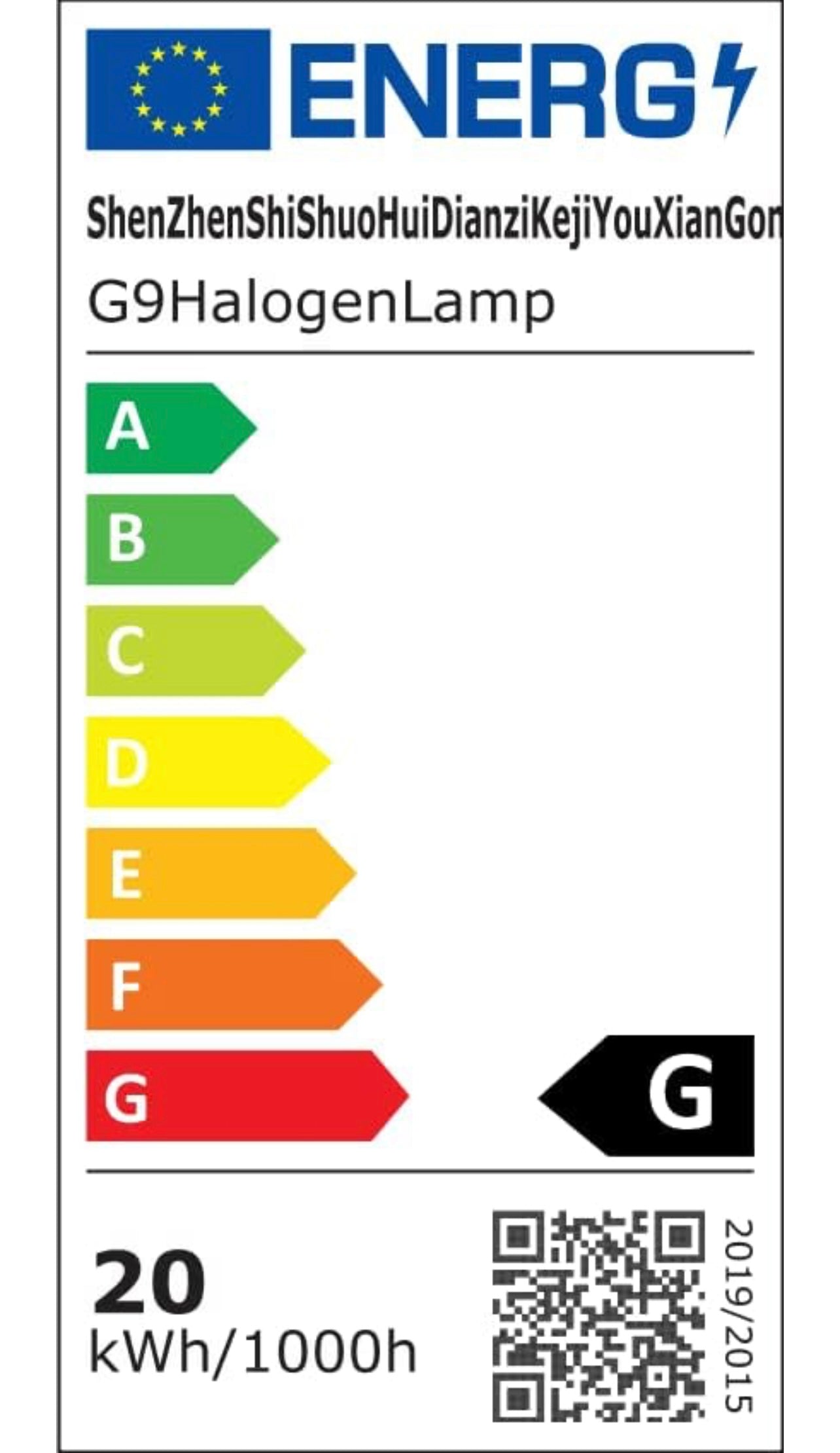 20w g9 3 pack bulbs