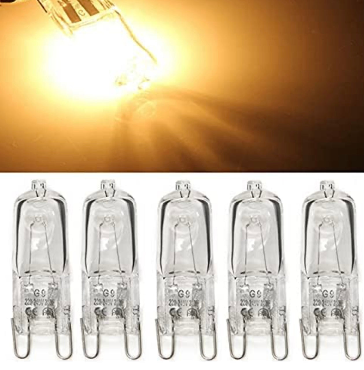 20w g9 3 pack bulbs